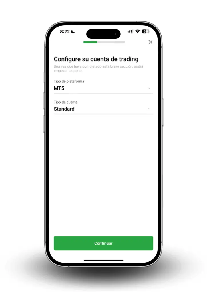 ✅Tipo de plataforma de trading: MT5