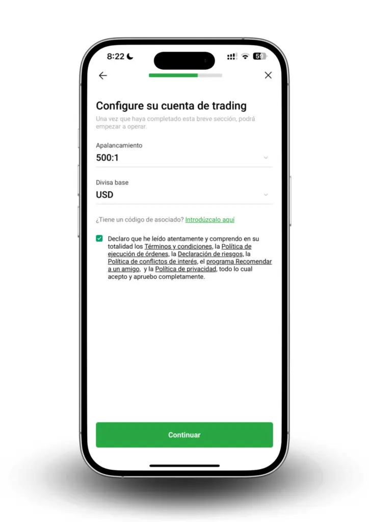 ✅Apalancamiento: 500: 1
