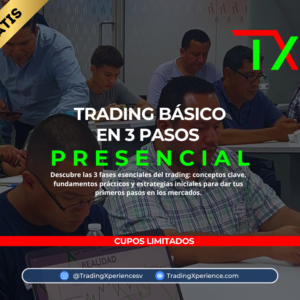 Trading Básico en 3 pasos - Presencial El Salvador